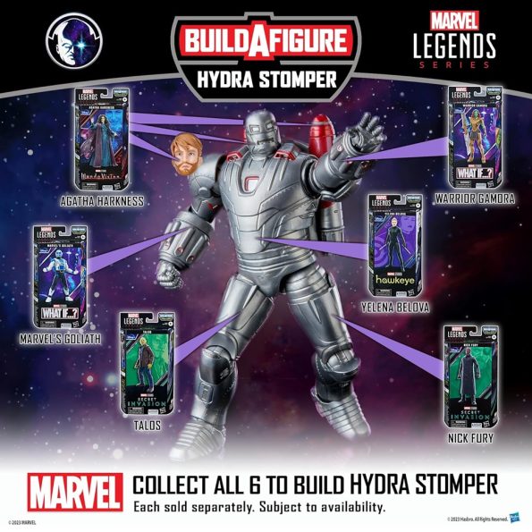 Marvel Legends Wave Completa (BAF Hydra Stomper)