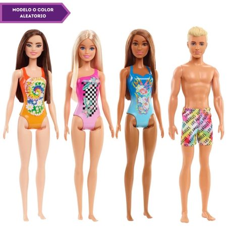 Barbie Básica – Muñeca con Ropa de Baño
