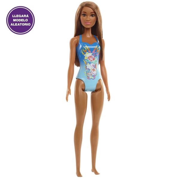 Barbie Básica con Ropa de Baño