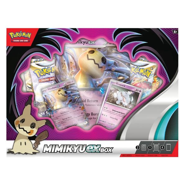 Set Cartas Pokémon Mimikyu ex Box (Inglés)
