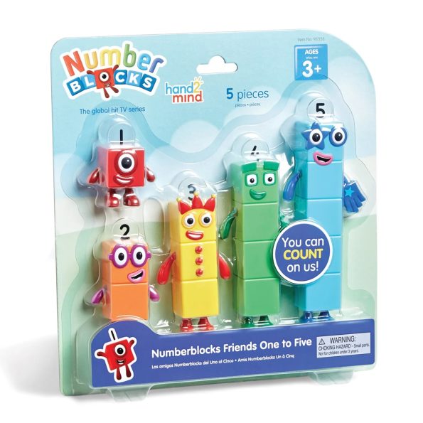 Numberblocks Amigos del Uno al Cinco