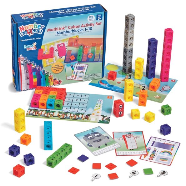 Mathlink Cubes Numberblocks 1-10 (198 pcs)