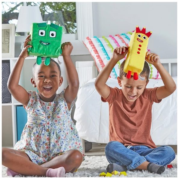 Numberblocks Peluches Tres y Cuatro