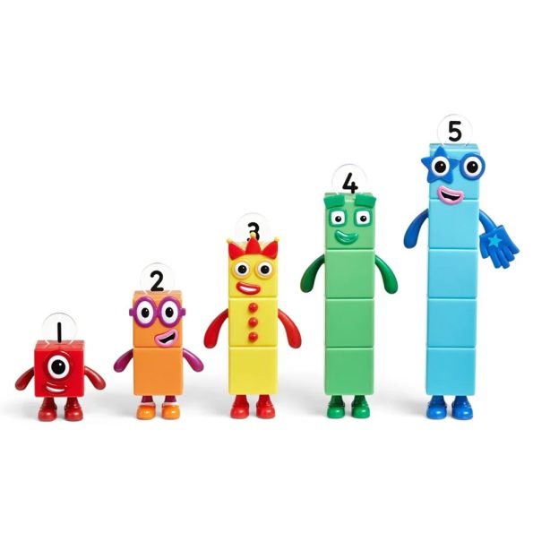 Numberblocks Amigos del Uno al Cinco