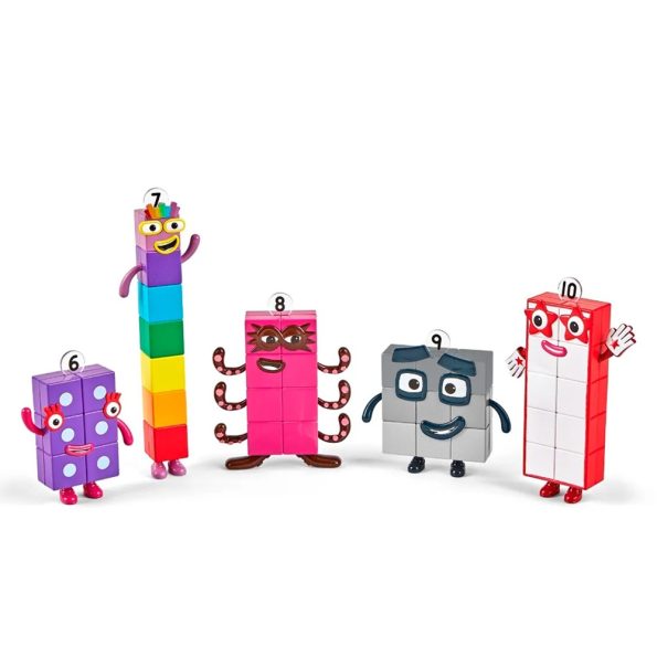 Numberblocks Amigos del Seis al Diez