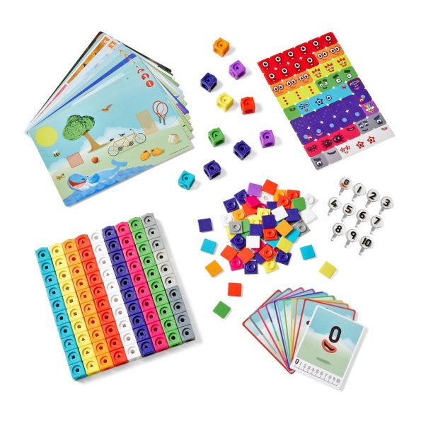 Mathlink Cubes Numberblocks 1-10 (198 pcs)