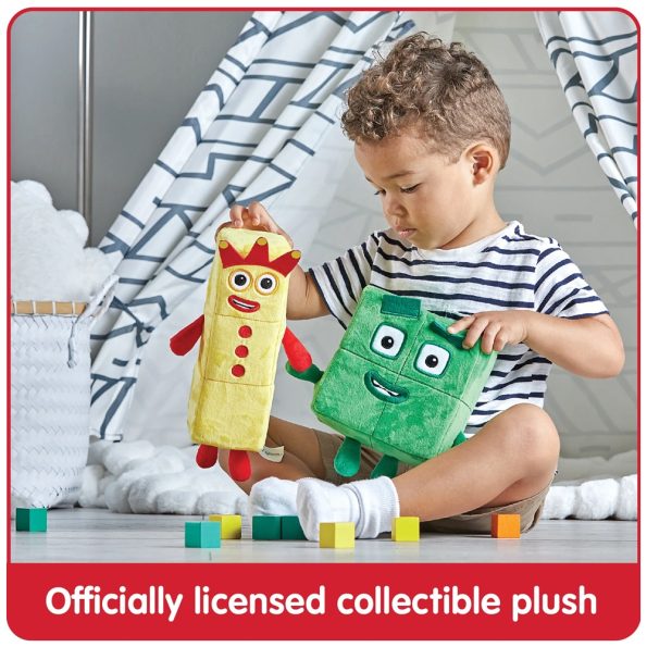 Numberblocks Peluches Tres y Cuatro