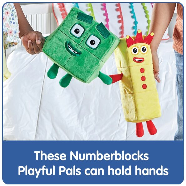 Numberblocks Peluches Tres y Cuatro