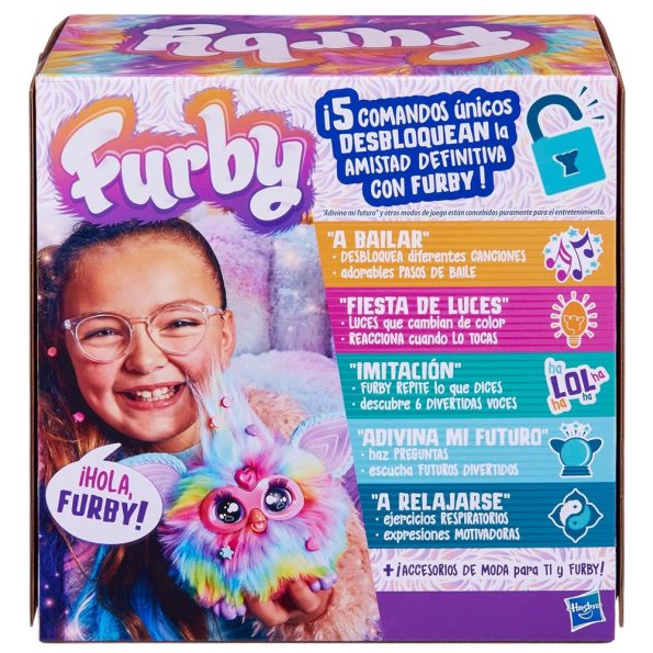 Furby Interactivo Tie Dye (en Español)