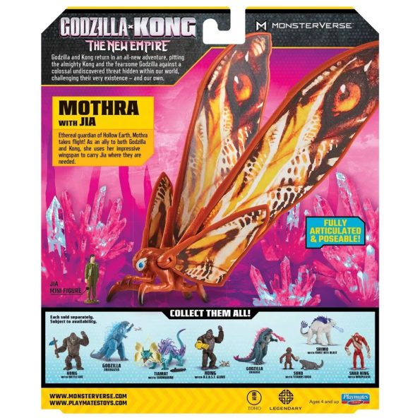 Godzilla x Kong – Mothra 6″ with Jia