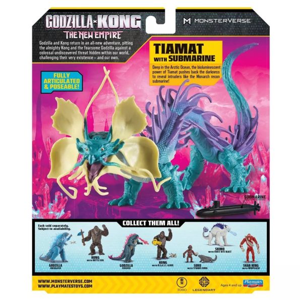 Godzilla x Kong – Tiamat 6″ with Submarine