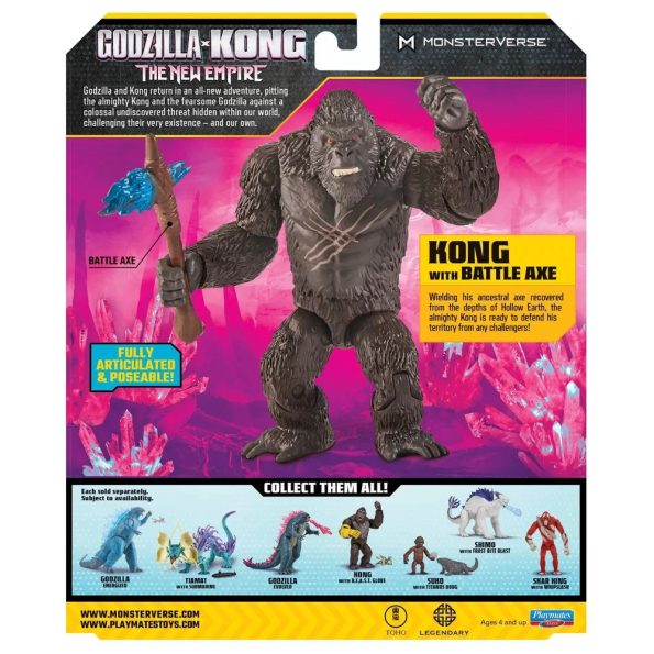 Godzilla x Kong – Kong 6″ with Battle Axe