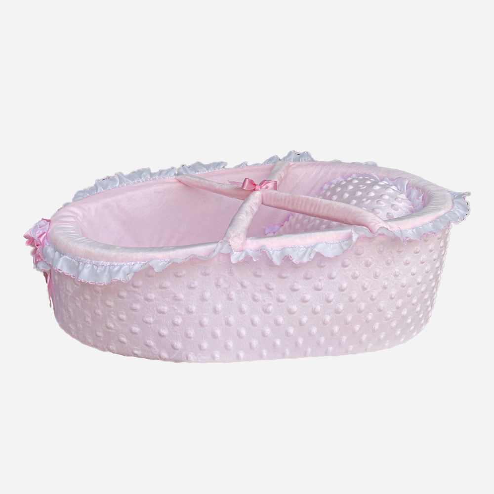 Moisés Portabebé Rosado para Muñecas Moisés Portabebé Rosado para Muñecas