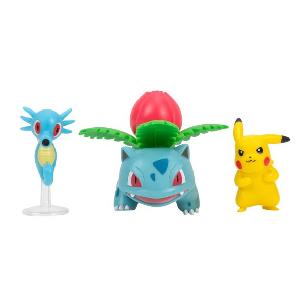 Pokemon Horsea + Ivysaur + Pikachu