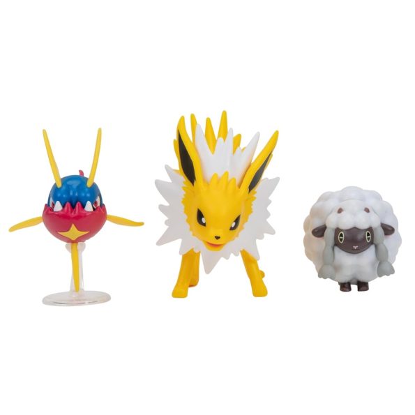 Pokemon Carvanha + Jolteon + Wooloo