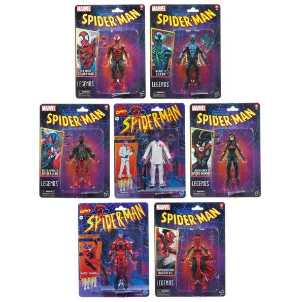 Marvel Legends Wave Completa (Retro Spiderman)