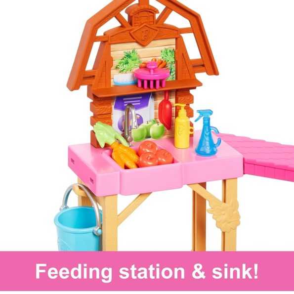 Barbie Playset Cuidado de Ponys con Renee