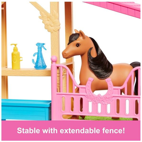 Barbie Playset Cuidado de Ponys con Renee