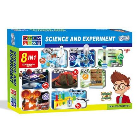 Set de Ciencia 8 en 1 Experimentos para Niños