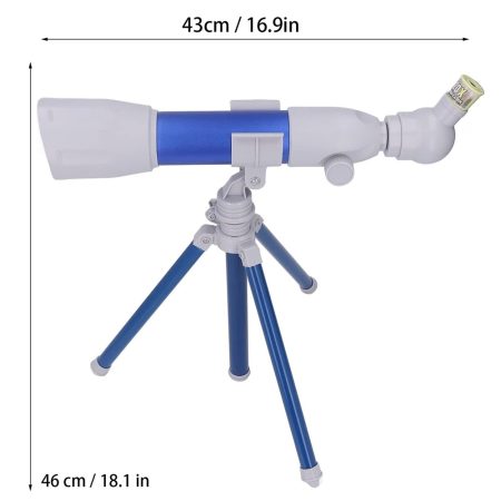 Telescopio Astronómico Azul para Niños