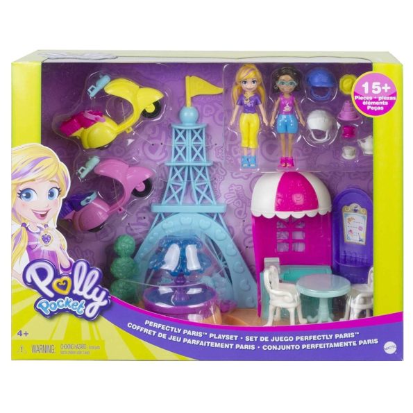 Polly Pocket Playset Aventura en Paris