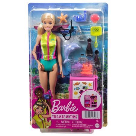 Barbie Bióloga Marina con Accesorios