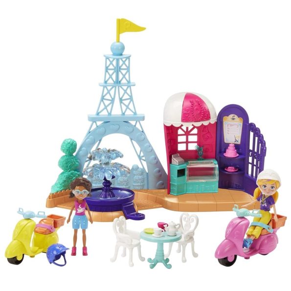 Polly Pocket Playset Aventura en Paris