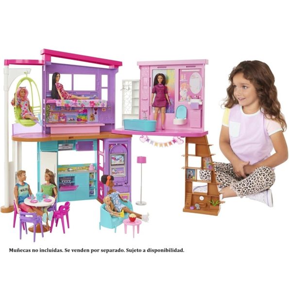 Barbie Casa Malibú Amoblada