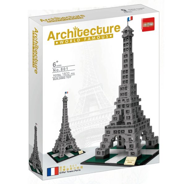 La Torre Eiffel – París, Francia (1832 pcs)