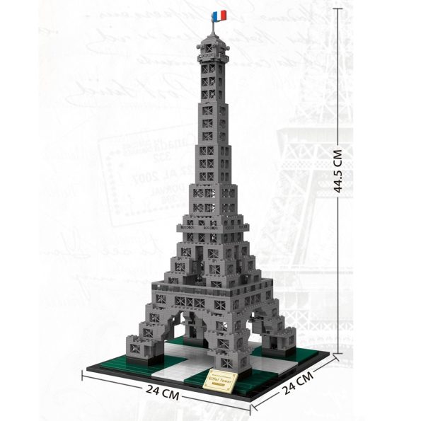 La Torre Eiffel – París, Francia (1832 pcs)