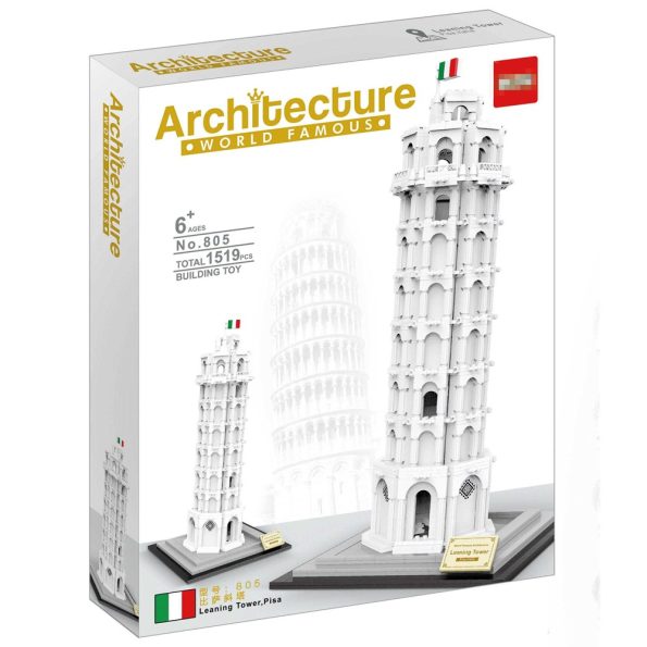 La Torre de Pisa – Pisa, Italia (1580 pcs)