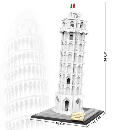 La Torre de Pisa – Pisa, Italia (1580 pcs)