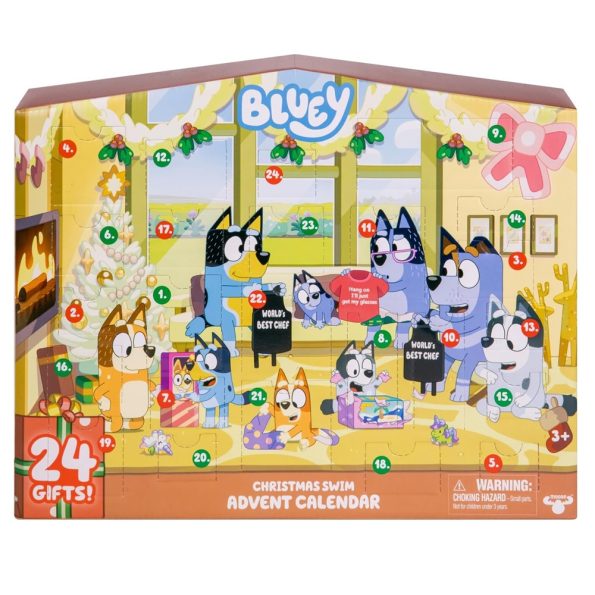 Bluey Calendario de Adviento 24 Sorpresas