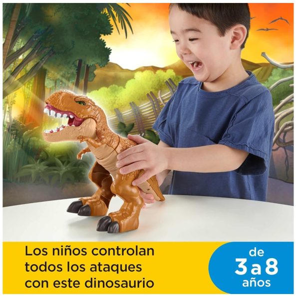 Imaginext Jurassic World T-Rex Acción