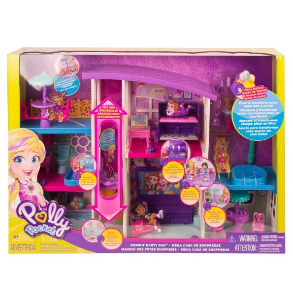 Polly Pocket Mega Casa de Sorpresas