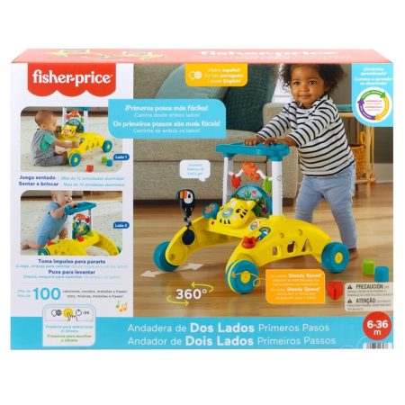 Fisher Price Andadera Dos Lados Primeros Pasos