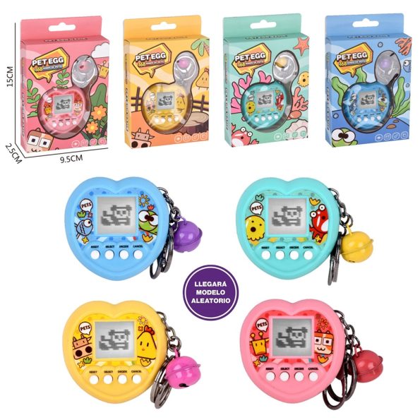 Mini Mascota Virtual Tamagotchi Corazón