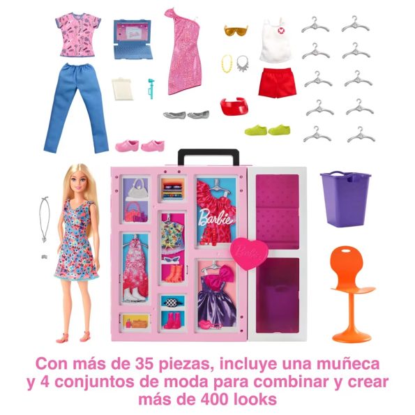 Barbie Dream Closet con Muñeca