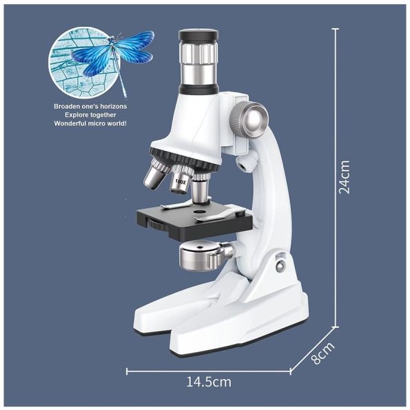 Microscopio Deluxe en Maletin con Accesorios