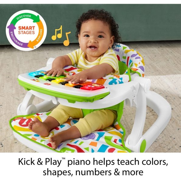 Fisher Price Silla Deluxe Piano Pataditas