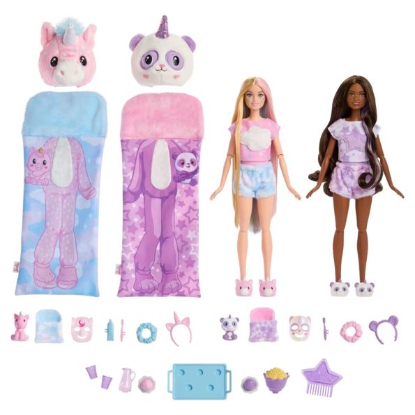 Barbie Cutie Reveal Slumber Party Pijamada