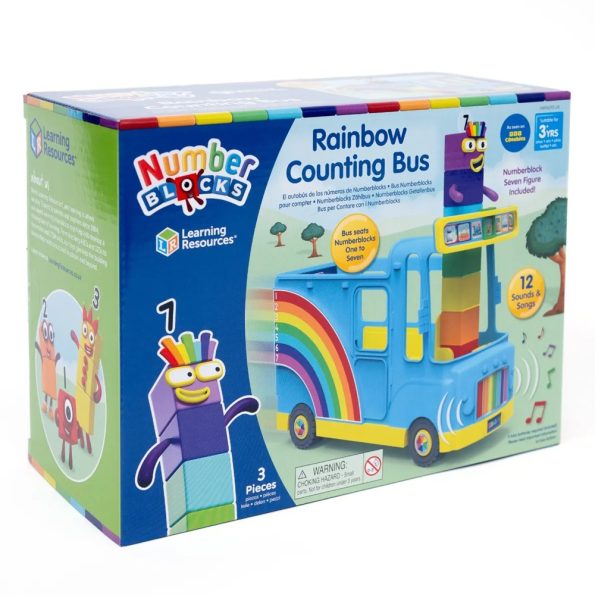 Numberblocks Rainbow Counting Bus