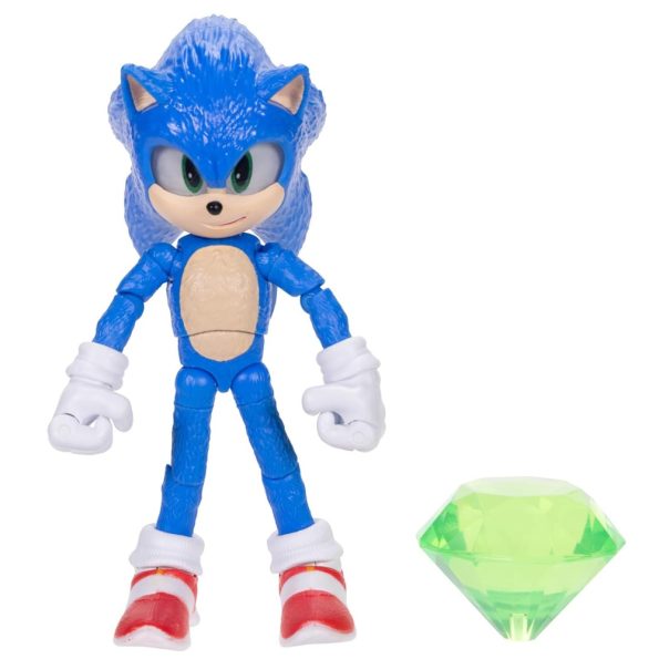 Sonic 3 Personaje Sonic Master Emerald 5″ (13 cm)