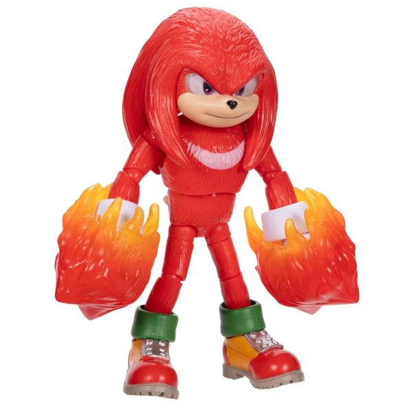 Sonic 3 Personaje Knuckles Fire Fist 5″ (14 cm)