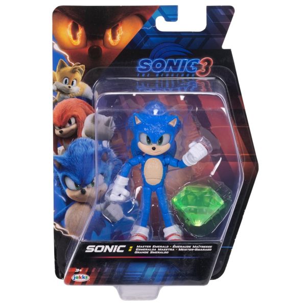 Sonic 3 Personaje Sonic Master Emerald 5″ (13 cm)