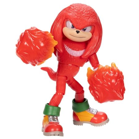 Sonic 3 Personaje Knuckles Fire Fist 5″ (14 cm)