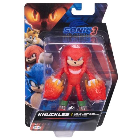 Sonic 3 Personaje Knuckles Fire Fist 5″ (14 cm)
