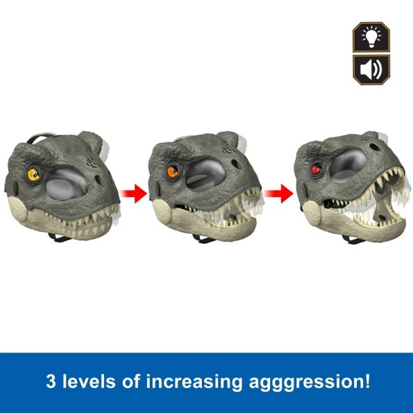 JW Rebirth Máscara T-Rex Rage N’ Roar