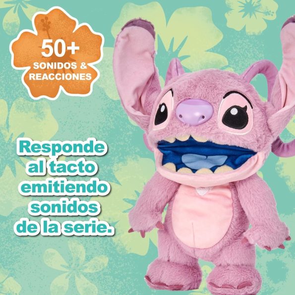 Disney Stitch Chatty Angel+50 Frases y Sonidos