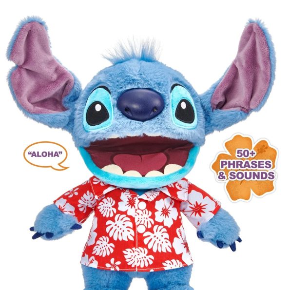 Disney Stitch Hawaiian Chatty Stitch+50 Frases y Sonidos